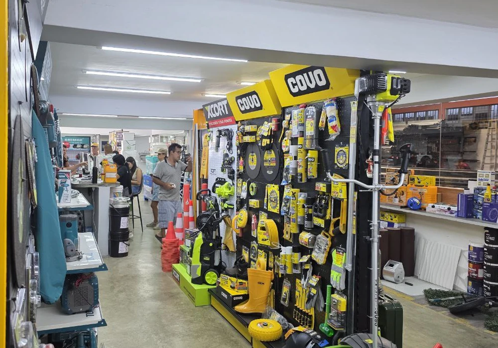 Productos en estantería